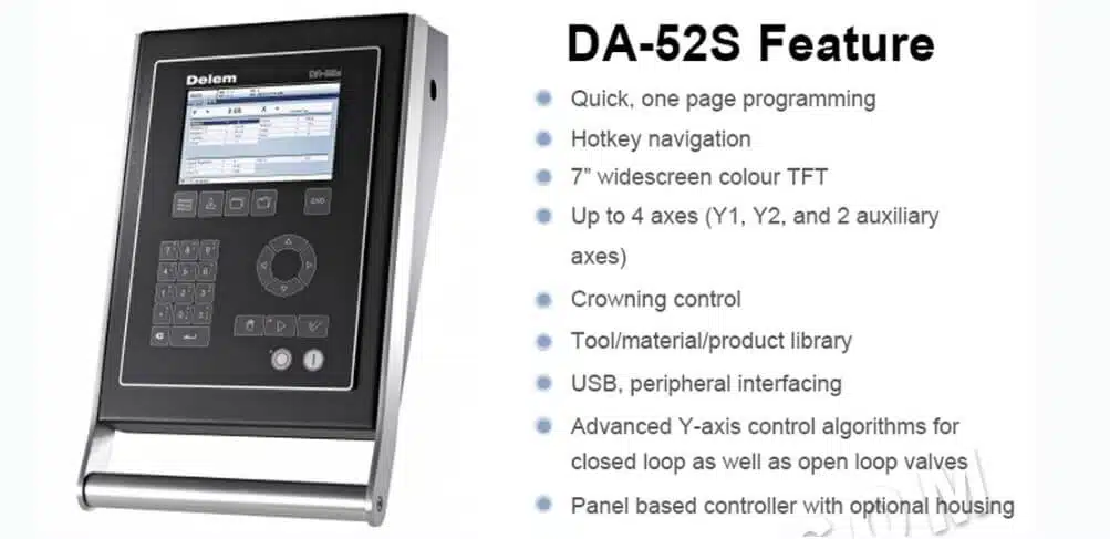 40T CNC Bending Machine with DA52S 5 ثني المعادن