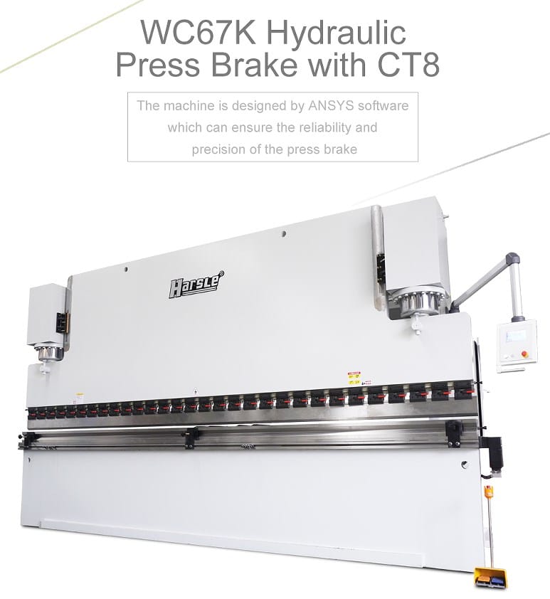 CT8 Press Brake 600T6000 NC Largest Bending Machine 1 أكبر آلة ثني NC