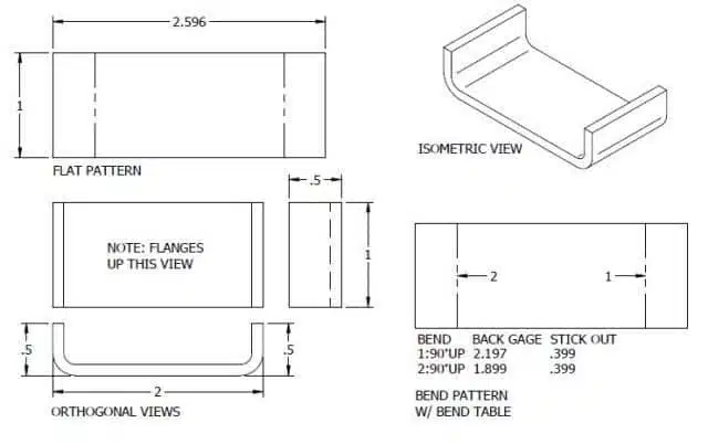 Bending Drawing