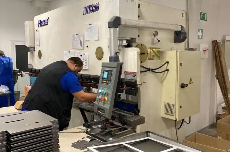 press brake operator